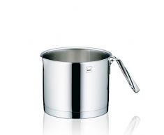 Kela 10963 Milchtopf, 1,8 l Fassungsvermögen, 14 cm Durchmesser, 18/10 Edelstahl mit Glanzoptik, Induktionsgeeignet, Cailin