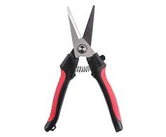 Allzweck-Schere, fein gezahnt, rostfreier Edelstahl, 20cm lang, Schneidelänge: 5,2cm