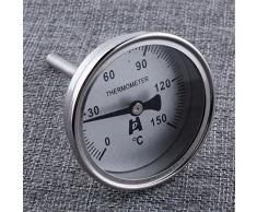 Duoying Kochthermometer Mechanische Einkochthermometer with 9cm 1/4 Thermometer
