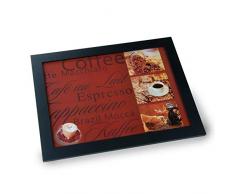 SIDCO Knietablett Kissentablett Knietisch Betttablett Laptoptisch Tablett m. Kissen