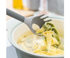 Berghoff Leo- und Soft Touch Nylon Pasta Löffel 31 cm (31,1 cm), Pink, Grau