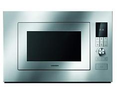 Grundig GMI 2141 X Einbaumikrowelle/integriert/Grill-Mikrowelle 1200 W / 900 W/Edelstahl / 23 l Garraum