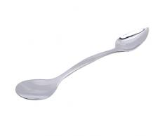 VWH Edelstahl gezackte Frucht Löffel Küche Fruchtpüree Löffel Grapefruit Löffel Ball Graben Schaufel