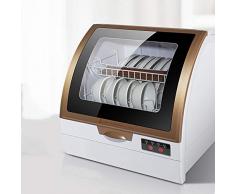 SILENTLY Automatic Tischgeschirrspüler, 70 ℃ Hochtemperatur-Rinse / 360 ° Dreidimensionaler Rotary Spritzreinigung Haushalt Mini Geschirrspüler