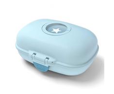 monbento - MB Gram blau Iceberg Snackbox Kinder - Individuell Gestaltbar - BPA frei…
