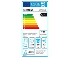 Siemens WT7WH540 Wärmepumpentrockner / A+++ / 160 kWh/Jahr / Weiß / 148 UpM / SoftDry Trommel