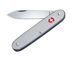 Victorinox Taschenmesser Swiss Army 1 Alox (Hochwertige Alox Schalen, Grosse Klinge) silber