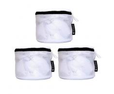 Rooxs Profi BH Wäschenetz (3er Set) Wäschesack für Waschmaschine