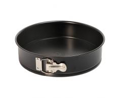 Kaiser Classic Springform, mit Flachboden, Ø 20 cm, runde Backform, auslaufsicher, antihaftbeschichtet, schwarz