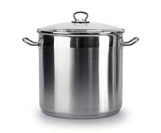 SSW Edelstahl Kochtopf Vitalo Hochwertiger Topf Induktion Big 20 Liter XXL