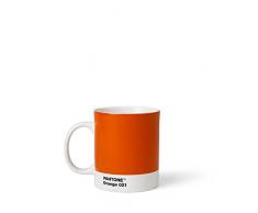 Pantone Kaffeetasse, Porzellan, Orange 021, 8.4 x 8.4 x 12.1 cm