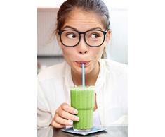 Profi Smoothie Maker Power Mixer Blender Icecrusher 1,5 l BPA-FREI mit Edelstahlmesser (6 integrierten Stahlkingen) - mit dem kraftvollen 3PS Motor - ideal für Smoothies