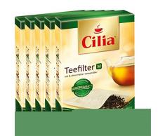 CILIA® Teefilter 100Stk. Grösse M mit/ohne Halter verwendbar ( 5er Pack )