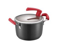 CUJUX Stockpots, verdickte und Vertiefte Maifan Steinfarbene Stockpots, Antihaft-Stockpots, Eintöpfe, Nudeltöpfe, Home Küche oder Restaurant Töpfe