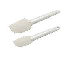 Kaiser Teigschaber-Set, 2-teilig, 27 cm und 24 cm, Pâtisserie 100% lebensmittelechtes, Silikon hohe Formstabilität und Flexibilität, spülmaschinengeeignet