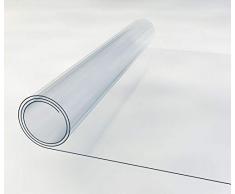 Tischfolie 2mm Tischdecke hochglanz abwaschbar nach Maß (in allen Größen erhältlich) Tischschutz Tischunterlage PVC Film, Breite PVC:90cm, Länge PVC:180cm
