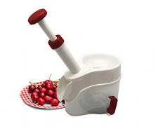 Vin Bouquet FIH 213 Vinbouquet Entkerner f&uumlr Kirschen, wei&szlig, 18,5 13&nbspx 15&nbspcm, Kunststoff, weiß, 18.5x13x15 cm