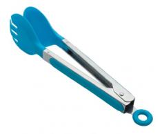 Salatzange Küchenzange blau