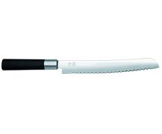 KAI Wasabi Black Brotmesser, Klinge 23,0 cm, 6723B