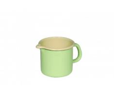 Riess 0039-006 Schnabeltopf/Milchtopf - Emaille - Nilgrün - Ø 10 cm - 0.75L