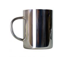 Relags Edelstahl Thermobecher Deluxe Becher, Silber, 0.4 Liter