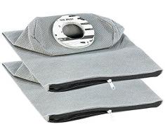 AGT Staubsaugersäcke: 2er-Set Universeller Dauer-Staubsaugerbeutel (Staubsaugerfilterbeutel)