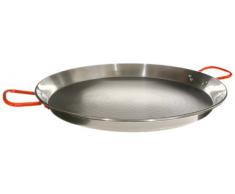 Paelleras El CID 5020063 Paellapfanne Valenciana 60 cm Schwarz