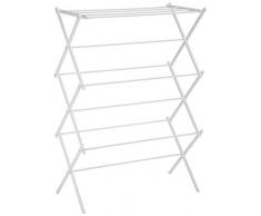 AmazonBasics Klappbarer Wäscheständer, Weiß