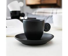 ASDF Mini 90Ml Reiner Weißer Bitterkaffee Reiner Kaffee Reiner Kaffee Mit Italienischem Kaffeeteller, Cappuccino, Taza Cafe, Latte-Tasse, Becher