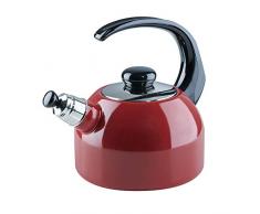 Flöten-Wasserkessel 2L Color Rot