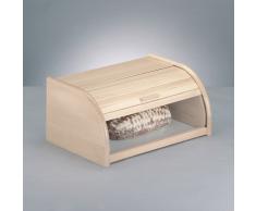 Zeller 20463 Rollbrotkasten, Buche, ca. 40 x 28 x 18 cm