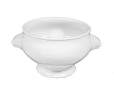 Seltmann Weiden Lukullus Löwenkopfterrine, Löwenkopf Terrine, Suppenterrine, Suppenschale, Hartporzellan, Weiß, 408 ml, 1097246