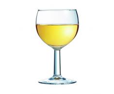 Arcoroc ARC 11052 Ballon Weißweinkelch, Weinglas, 190ml, Glas, transparent, 12 Stück