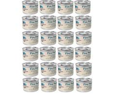 Gastro-Bedarf-Gutheil 24 x Brennpaste je Dose 200g Fire Paste Sicherheitsbrennpaste ca. 2,5 Std. für Chafing Dish Speisewärmer