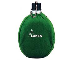 Laken Clasica Dessertring Aluminium Kantine Wasser Flasche mit Neopren, 34 oz, grün 121