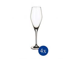 Villeroy & Boch La Divina Champagnerkelch, Set 4tlg. Glasset, Glas, 4-teilig, 4
