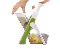 Gemüseschneider, Zwiebelschneider ONCE FOR ALL Multifunktionaler Allesschneider für die Küche