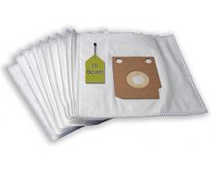 eVendix Staubsaugerbeutel passend für Hoover Alpina - Serie, 10 Staubbeutel + 2 Mikro-Filter + 2 Motor-Filter ähnlich wie Original Hoover Staubsaugerbeutel H 7, H 7 A, H 7 B, H 7 C, H 7 X