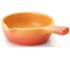 M Stil K?se-Fondue Set schmutzigen Kochtopf 25cm backen Orange MS-30017 (Japan Import / Das Paket und das Handbuch werden in Japanisch)