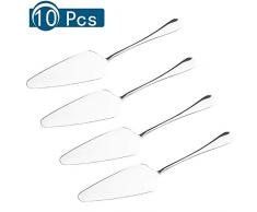 Thursday April 10 Stück Tortenheber Edelstahl Kuchenheber Tortenmesser Schwerer Mit Modegriffrostfrei Torten Und Kuchen Servierer Spachtel für Pizza KüChen Restaurants Partys