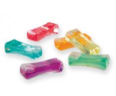 Contento 646097 Messerbänkchen aus Glas, 6-er Set, bunt