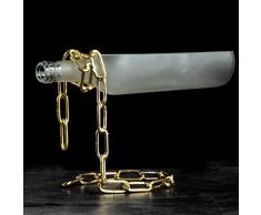 Kreative Heimtextilien Seil Weinflaschenhalter - Servierplatte - Servierteller - Gebäckschale - Obstteller Höhe 30 cm, White