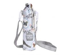 Black Temptation Vogel Fell Isolierung Flasche Schutz Isolierung Kreative Flaschenhülle