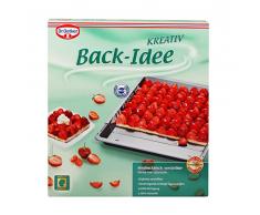 Dr. Oetker Herdbackblech ausziehbar (37 - 54 x 3 x 33 cm) Back- Idee Kreativ, verstellbares Ofenblech, rechteckiges Kuchenblech mit Antihaftbeschichtung, Menge: 1 Stück, Farbe: schwarz/grau
