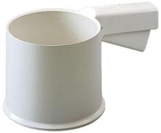 Kaiser Classic Einhand Zucker/ Mehlsieb mit Edelstahl-Siebeinsatz, für 300 g, Kunststoff, spülmaschinengeeignet