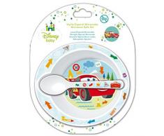 Winnie The Pooh - Set Mikrowelle 2 Teile Disney Baby Cars rot