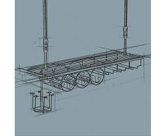 CAI Wohnzimmer Weinregal, Restaurant Weinregal, Dekoratives Weinregal, Weinregale Wandmontiertes Glasregal - kann Jede Art von Kelchglas-Weingläsern aufnehmen, um jedem Raum gerecht zu Werden,80 cm ×
