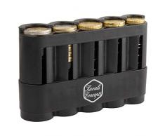 Münzhalter Taxifahrer Münz Halter Kellner Geldwechsler Euro und Münzbox Auto für Bar Restaurant Messe. Leichter Coin Holder und Coin Box für Einfache Kleingeld Aufbewahrung Kavali Concepts