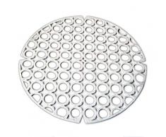 Eco SPÜLBECKEN Einlage Ø28cm RUND Spülbeckenmatte Spülbeckeneinlage Matte 2-Farben Anthrazit Weiss 844 (Weiss)