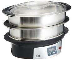 Stöckli Warmhaltetopf Steamer Program, Dampfgarer, Vitamine Nähr und Mineralstoffe bleiben besser erhalten, 0102.02